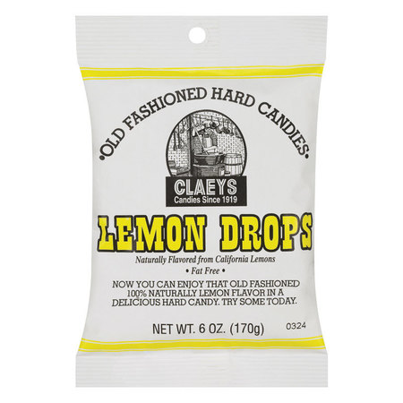 CLAEYS CANDY Lemon Drop Hard Candy6Oz 631